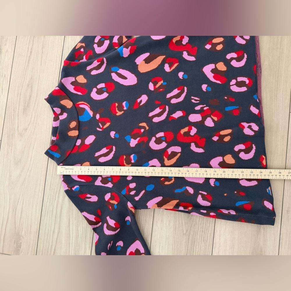 Fate Stylish Multicolor Patterned Sweater With Cr… - image 7